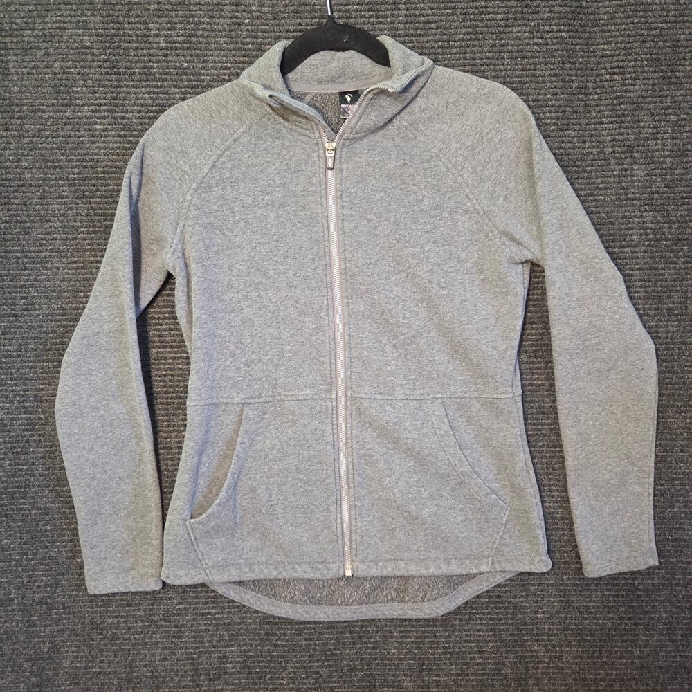 Skechers Gray Full Zip Active Jacket Hoodie Sweatshirt Women's Size Small